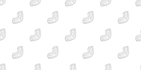 Macaroni Pasta Pattern background. Seamless Pattern Macaroni background. pasta pattern background.