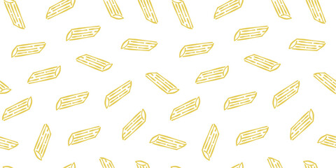 Macaroni Pasta Pattern background. Seamless Pattern Macaroni background. pasta pattern background.