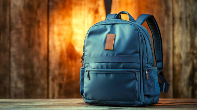 Travel backpack designed with multiple compartments for efficient organization while exploring urban landscapes during autumn