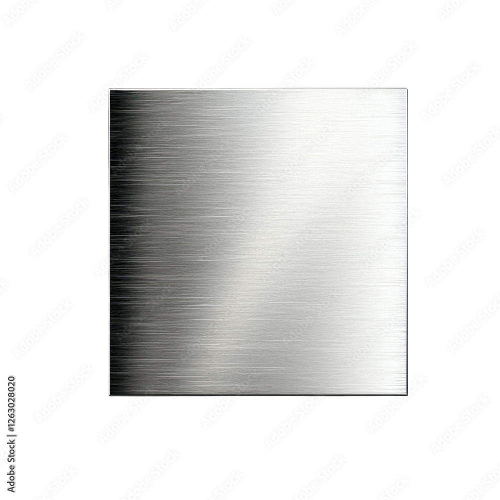 Aufkleber smooth brushed metal surface with subtle gradients ideal for backgrounds and textures in modern desi