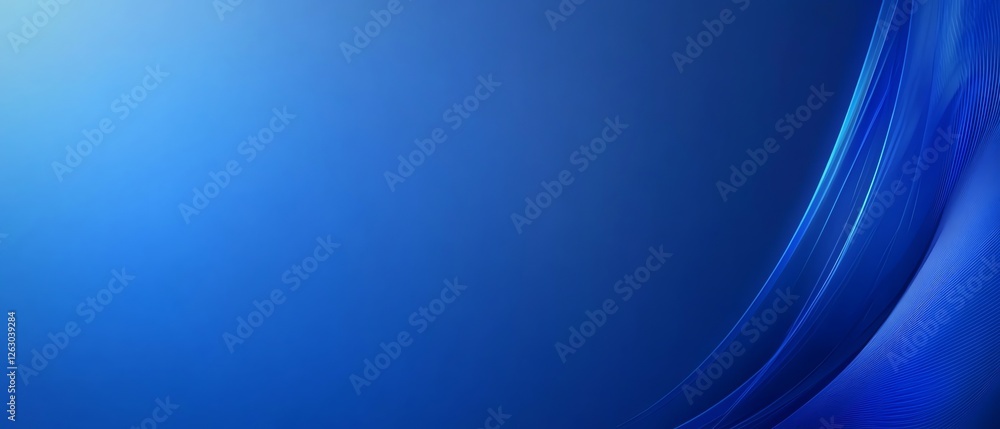 Aufkleber abstract blue wave background design elegant style art curve lines