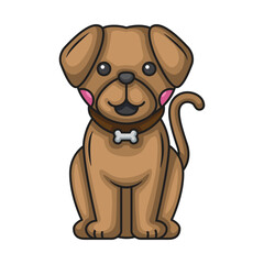 Fototapeta premium Dog animal icon design. Dog Vector