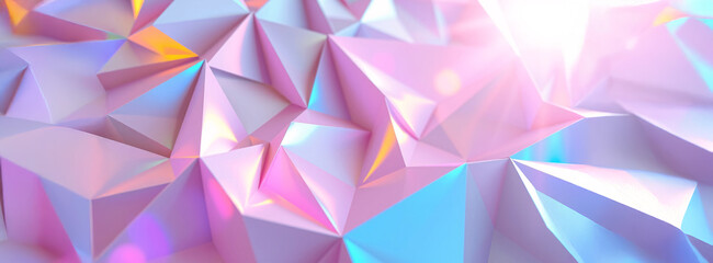 Obraz premium Red Triangle Geometric Pattern – Abstract 3D Vector Background with Pyramid Shapes.