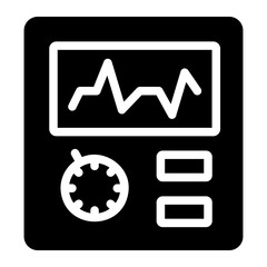 Fototapeta premium oscillograph