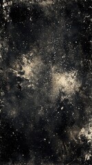 Obraz premium Dramatic Grunge Texture Overlay Distressed Black and Beige Abstract Background for Design Effects