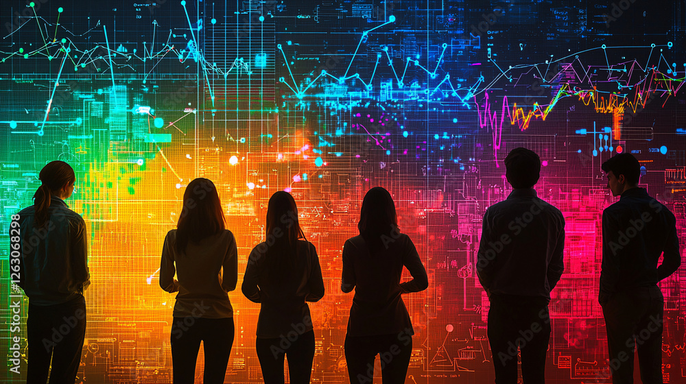 Poster analysis data technology enhance visualization and statistics to drive impact and innovation.