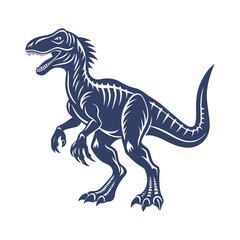 Dinosaur Silhouettes Clip art Vector Illustration