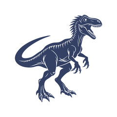 Dinosaur Silhouettes Clip art Vector Illustration