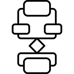 Flow Diagram Icon