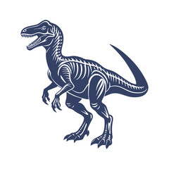 Dinosaur Silhouettes Clip art Vector Illustration