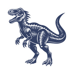 Dinosaur Silhouettes Clip art Vector Illustration