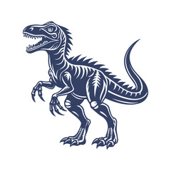 Jurassic Dinosaur Silhouettes Clip Art and Design