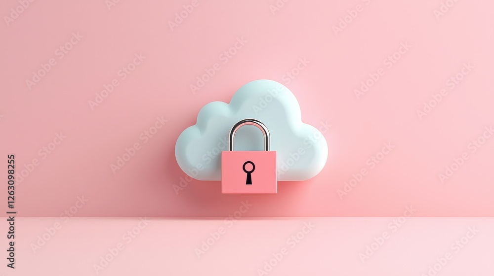 Aufkleber enhancing data security awareness through technology cloud storage solutions digital environment vis