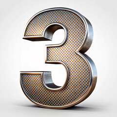 3d golden number3