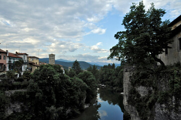 Natisone Fluss bei Cividale del Friuli 