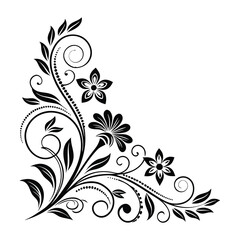 Intricate Mandala Flower Design .