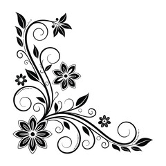 Intricate Mandala Flower Design .