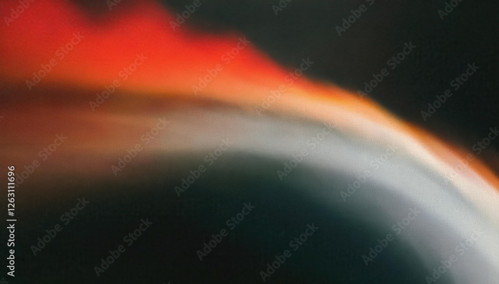 Aufkleber dynamic abstract gradient with bold red streak and soft white curve, perfect for modern design background and creative branding

