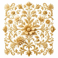 Fototapeta premium Elegant Floral Patterns in Design