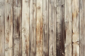 Naklejka premium Rustic White Wooden Plank Background with Weathered Texture Showcasing Natural Wood Grain and Vintage Charm