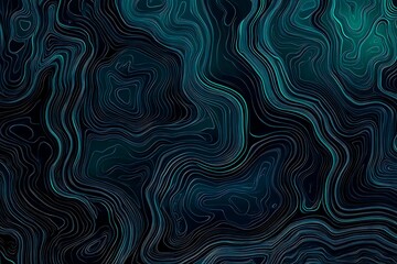 Abstract close-up of a glowing blue digital circuit board, showcasing intricate connections and technological design on a black background.
