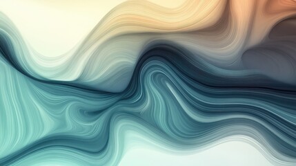 Fototapeta premium Soft Pastel Abstract Gradient Background with Smooth Transition
