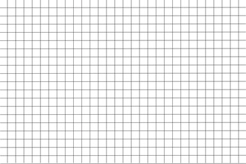 Seamless grid pattern, white background with thin grey lines. Horizontal grid square graph line page.