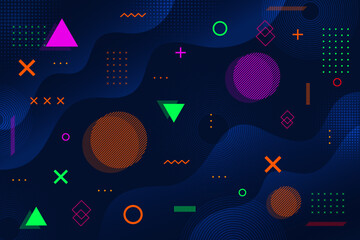 dark-memphis-geometric-shapes-background