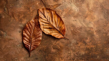 Women's Day: In the Poetic Warm Rhyme of the Autumn-leaf Brown Background, Unleashing the Intellectuality and Composure Beauty of Women