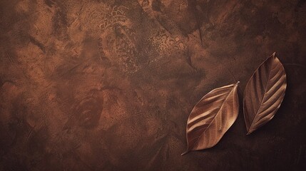 Women's Day: In the Poetic Warm Rhyme of the Autumn-leaf Brown Background, Unleashing the Intellectuality and Composure Beauty of Women