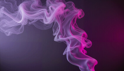 Obraz premium Abstract smoke swirling in dynamic motion, ethereal ambiance