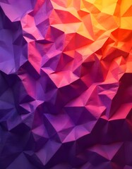 Naklejka premium Abstract Purple Geometry