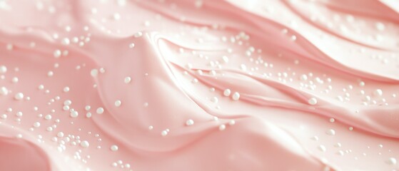 Light pink texture with soft white dots Valentine's day Background