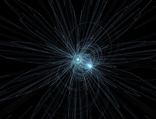 Fototapeta premium Imaginatory fractal abstract background Image