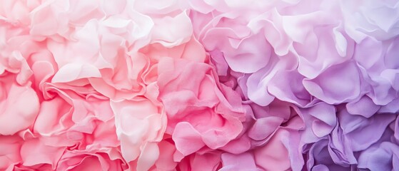 Fototapeta premium Pastel gradient from blush pink to lavender Valentine's day Background