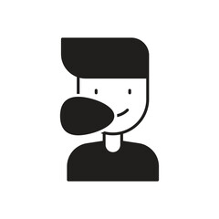 Chewing Gum icon vector stock illustration