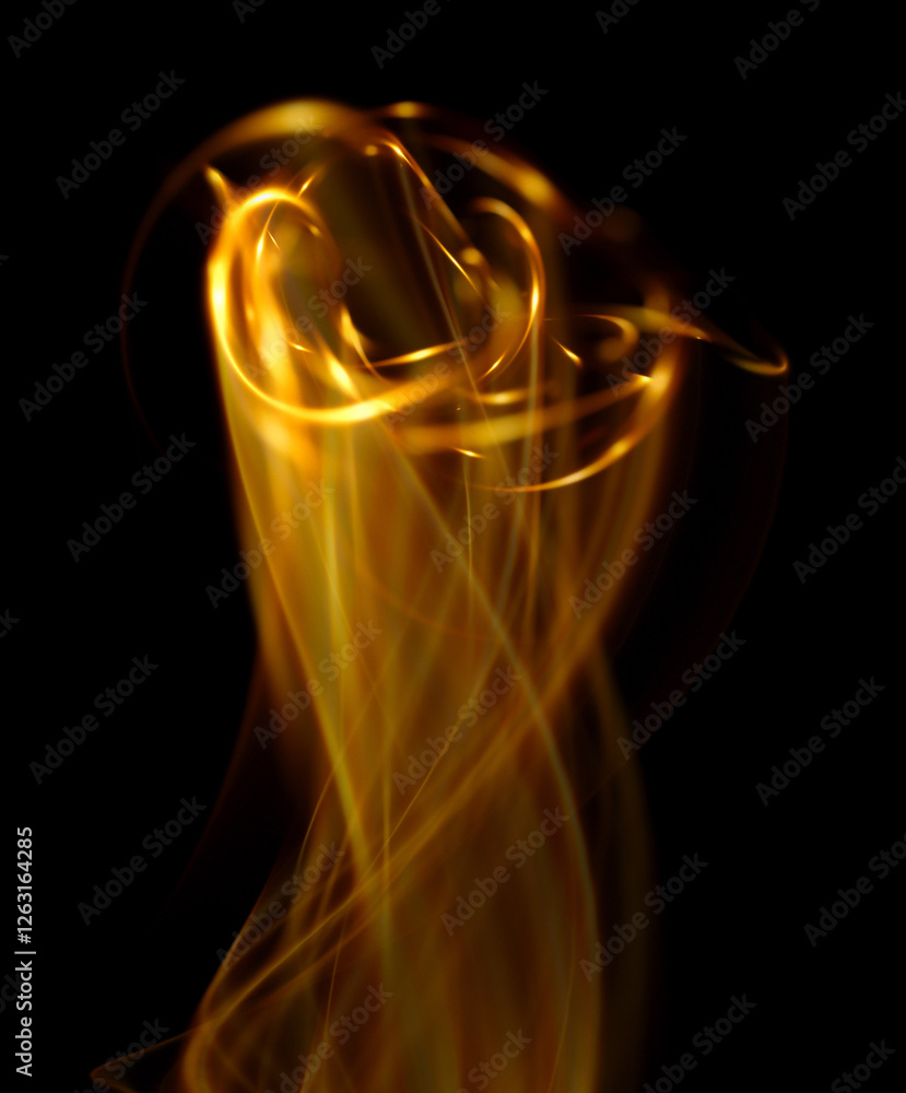 Canvas Prints physical graphic concept of atomic structure. light ring. colorful electron particle. .speed of ligh