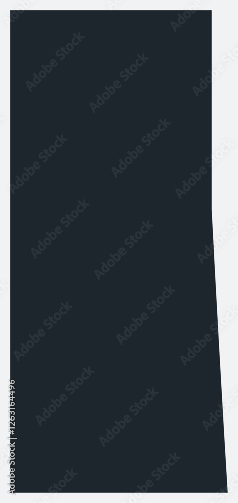 Poster saskatchewan map. just a simple border map. shape of the province. flat blank saskatchewan outline. 
