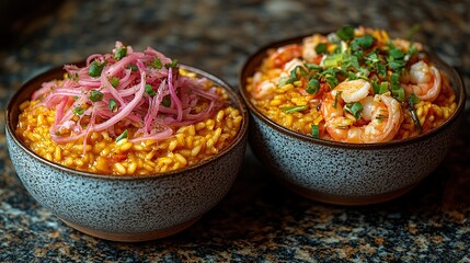 Indonesian sup ikan with fish in a tangy broth with tomatoes, served with rice and fresh herbs on the side