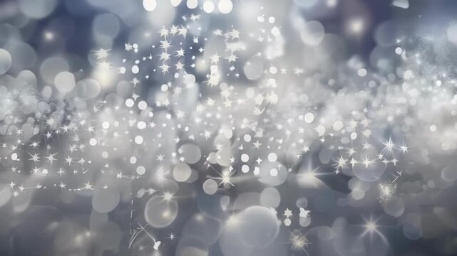 Abstract background. Trendy business website template with copy space. Nice silver texture with silver transparent stripes. Raster image. Smooth lines, circles gray