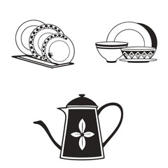 tea pot and cup