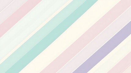 Pastel Diagonal Stripes Abstract Background Design