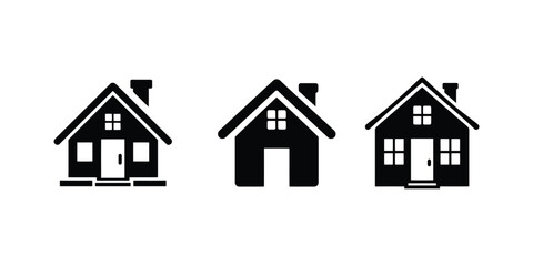 Web home icon for apps and websites, House icon