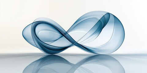 Abstract business infinity symbol background for modern design concepts and branding