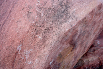 Beautiful textures of weathered rock in a serene outdoor setting