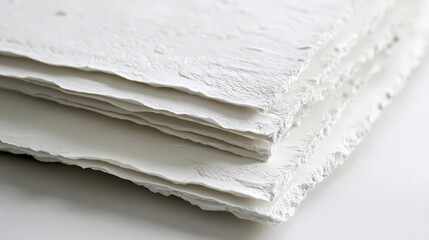 Obraz premium Textured White Sheets for Creative Projects and Crafts