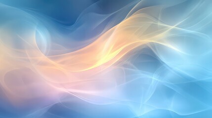 Obraz premium Ethereal Abstract Flow of Light and Color