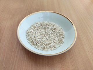 White rice on the table