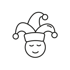 Lol icon vector stock illustration