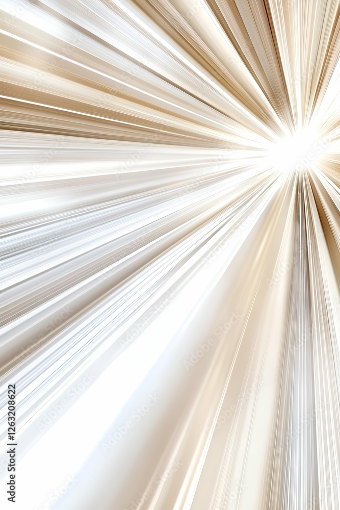 Aufkleber abstract burst of radiant light streaks converging at a bright focal point. the dynamic motion and g
